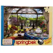 NEW Springbok “The Conservatory” Jigsaw Puzzle 350 Big Pieces Made in USA Sealed