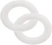 DERNORD Silicone Gasket Tri-Clover (Tri-Clamp) O-Ring - 1.5 Inch (Pack of 2)
