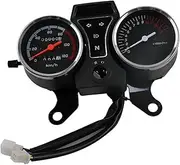 KIADZIE Motorcycle Speedometer Dashboard Meter Gauge Tachometer Odometer Instrument for Italika FT125 FT110 Ft 125 Dt125 Honda Forza 125