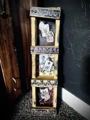 Spice Wall Rack Skeleton Steampunk Krazed Dezigns