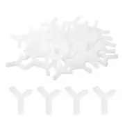 200Pcs Wall Floor Tile Plastic Y Type Spacers Tiling Tools 2.5mm 3/32 Inch White