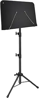 Sheet Music Stand Pack Adjustable Music Stand for Sheet Music, Music Sheet Stand Portable Folding with Carry Bag Clip Holder for Guitar, Ukulele, Violin Players