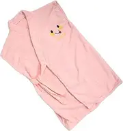 FONDOTIN Bathrobe Female Long Spa Robe Women Bath Wrap Towel Fluffy Robe Women Fleece Robe Bath Towels for Women Sleeping Robe Wearable Towel Spa Long Robe Warm Plush Robe Coral Fleece Pink