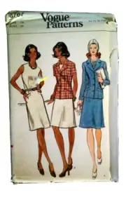 Vogue 8767 Ladies Sewing Pattern Sizes 14 Dress Coat New