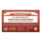 Dr Bronner's Pure Castile Bar Soap - 140g - Eucalyptus (Pack of 2)