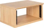 Gator Frameworks Elite 4U Desktop Studio Rack - Natural Maple Matte