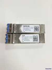 在飛比找露天拍賣優惠-【深度之選】原裝二手NOKIA SFP+ 6.1Gb 15K