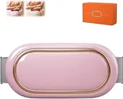 Rechargeable Lazy Abdominal Slimming Machine, Electric Wireless Slimming Belt,With 6 Modes, 9 Levels Of Intensity, 3 Levels Of Heating,Suitable For Ladies Who Love Beauty (pink)