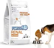 Forza10 Kidney Care Dog Food Dry – Kidney Support for Dogs with Renal Issues, Fish Flavor Dry Formula, 8.8 lb Bag – Low Phosphorus Formula for Adults, All Breeds, Vet Formulated