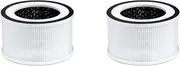 Binxind 2X Replacement True HEPA Filter Compatible for Fillo//Allo Air Purifier 3-Stage Filtration Accessories