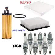 Tune Up Kit Filters Spark Plugs For JEEP GRAND CHEROKEE V6; 3.6L 2014-2015
