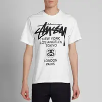 在飛比找蝦皮購物優惠-【MKShop】Stussy 世界巡迴款 Logo 短T