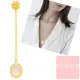 CINCO 葡萄牙精品 Francesca necklace 925純銀鑲24K金硬幣項鍊 經典珍珠母貝款