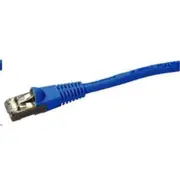 Dynamix PLE-AUGS-7H Cat6A RJ45 Patch Lead - 7.5m - Blue STP - Shielded - 10G - 750MHz - Slimline - Gold Plated [PLE-AUGS-7H]
