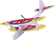 ERINGOGO 1 Set Rechargeable Simulated Airplane Lightweight Glider for Enhances Coordination and Selection Random Color