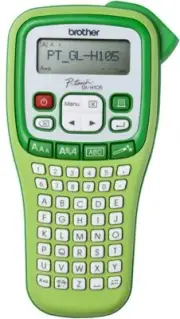 Brother GL-H105 Label Maker, P-Touch Garden Label Printer, Handheld, ABC Keyboar