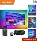 Smart RGBIC LED Backlight for 70-80 inch TVs - Wi-Fi & Alexa Controlled