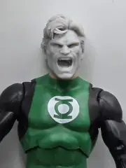 3d Print GREEN LIGHT HERO HEAD YELLING 7" Diamond Select DC Multiverse