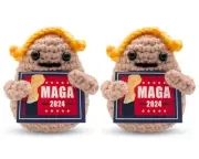 Primo Lines Donald Trump Doll 2PCS Cute and Fun Positive Potato Trump