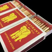 10 Boxes Elephant Wooden Matches Fire Starters Cigar Camping Hiking Collection