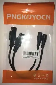 24cm 20AWG SAE Plug to DC5.5x2.1mm Female Converter Adapter Cable PNGKNYOCN