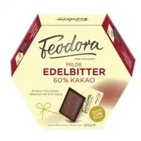 在飛比找蝦皮購物優惠-德國Feodora 賭神巧克力 60%, 溫潤順口. 苦味巧