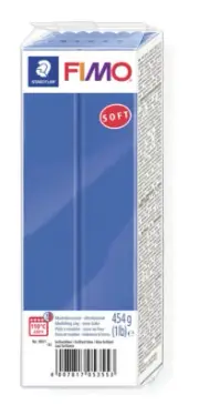 Polymer Clay 454 G Soft Blue Bright 8021.33