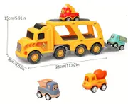 Die-casting Transport Truck Toy