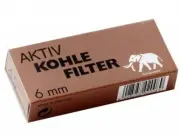 White Elephant Activated Carbon Filter 6mm (45 Filters)