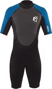 Gul Junior SDL 3mm Shorty Wetsuit - Black Zafir - Easy Stretch - Unisex