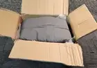 Joyching Quilted Cooling Weighted Blanket 60"x80" 25 lbs, Gray/Pink