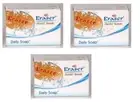 Eraser Herby Scrub Daily Soap (75 gramsX 3 ) gentle scrubber moisturizing effect