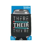 There Their Theyre English Grammar Teacher - Funny Cooler Holders Stubby Holder