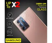 [2 PACK] Samsung Galaxy Note 20 Ultra / Note 20 Ultra 5G Camera Lens Tempered Glass Protector Guard - Case Friendly