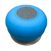 2 Pcs Mini Wireless Bluetooth Speaker Hands Free Waterproof Car Bathroom Office Beach Stereo Subwoofer Music Loudspeaker blue