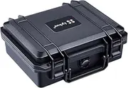 Lykus HC-2510 Waterproof Hard Case with Foam, Interior Size 25x19x9.5 cm, Suitable for Pistol, Microphone, Electronic Products and More