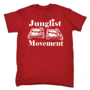 Junglist Movement T-SHIRT drum bass dnb rave traffic human jungle Gift Gifts