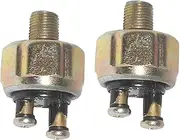 2 Pieces Brake Light Switch Stop Lamp Switch Assembly Easy Installation High Reliability Premium Forklift Truck Parts
