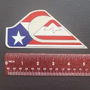 Quick Silver American Flag Surf/skateboarding /Surfing Sticker / Decal