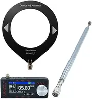 SI4732 Mini Pocket Radio 1.9inch IPS Screen HF SW MW VHF Radio with Antenna Portable Radio DSP Radio