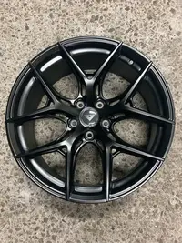 在飛比找Yahoo!奇摩拍賣優惠-全新旋壓類VOSSEN HF5 19吋5/114.3 消光黑