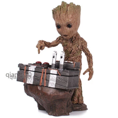Guardians of The Galaxy Groot Resin Model Based on Bomb Scenario Box-packed Gift