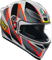 AGV K1 S Blipper Helmet Gray/Red Small 2118394003030S