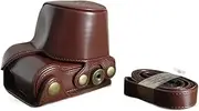 BLBMTCBCAG Waterproof Retro Leather Solid Color Protective Cover Camera Bag Protective Cover Handbag Fit for Sony A5000 A5100 / Nex3n Camera Protection(2)