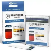 Ph Test Strips For Kombucha Brewing 06 0.5 Intervals 100pc Kit