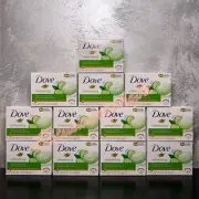 12 x 90g Dove Refreshing - Fresh Touch Soap Bars - Cucumber & Green Tea Scent