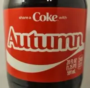 Share A Coke With Autumn 2025 Personalized Gift Coca Cola Bottle