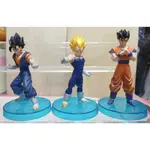 日版 稀有絕版品 七龍珠 VEGITO 激鬥人形集 貝吉塔 達爾 悟空 組立式  景品 超3 布瑪 悟空 達爾