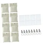 8x Outdoor Curtain Weights Curtain Weighted Bag for Patio Table Cloth Picnic Mat