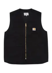 Carhartt Wip Arbor Logo Canvas Gilet - Black - M M